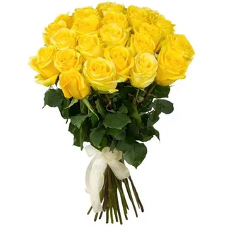 Buquê De Rosas Amarelas Importadas Yellow