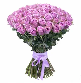 Buquê De Rosas Extravagante Lilás