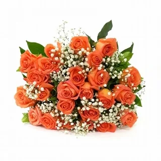 Buquê De Rosas Laranja