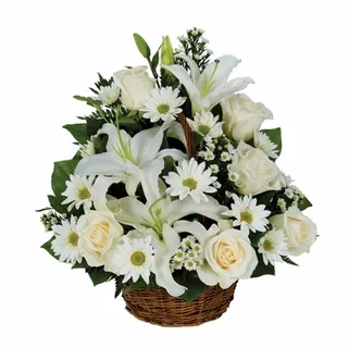 Cesta De Flores A Paz