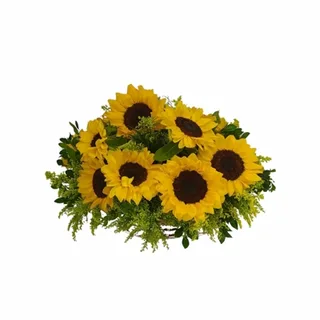 Cesta De Girassóis