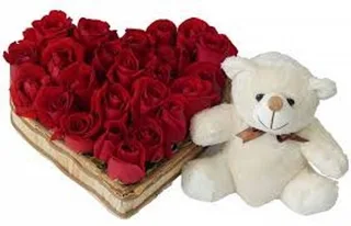 Coração Com Urso