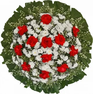 Coroa De Flores Amor amp; Paz