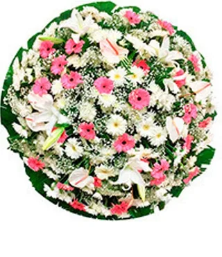 Coroa De Flores Pink