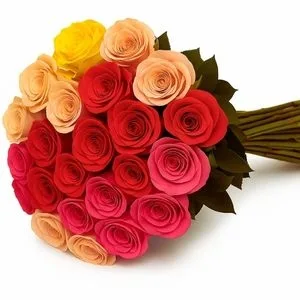 Buquê Degradê 34 Rosas