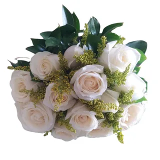 Elegância das Rosas Brancas