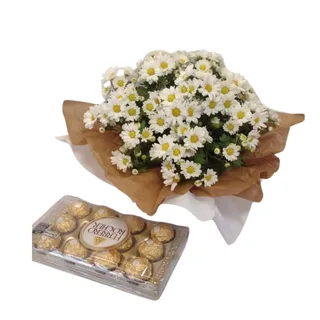 Margarida Mágica com Ferrero Rocher