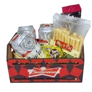 Cesta de Cerveja Budweiser