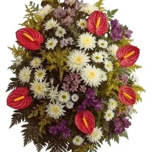 Coroa de Flores Média