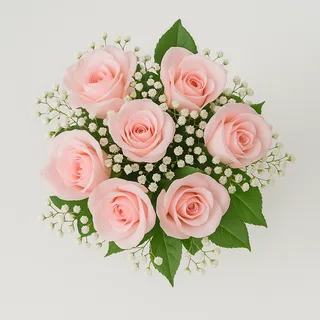 7 Rosas Rosadas