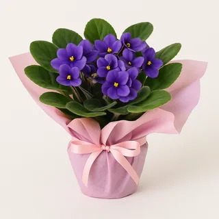 Violeta Embalada para Presente