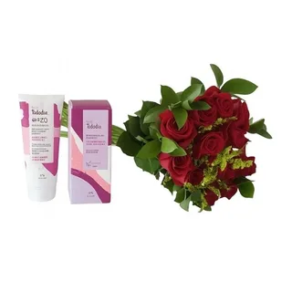 Buquê de Rosas e Kit Natura 3