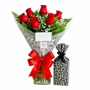 Buquê de Rosas Nacionais – Amor Perfeito