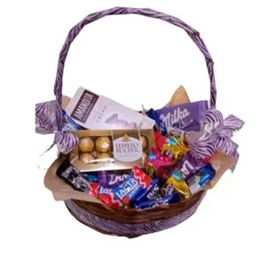 Cesta de Chocolate – Amor Doce