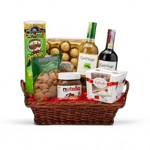 Cesta de Vinhos – Momento de Brindar