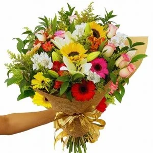 Buquê Grande de Flores do Campo