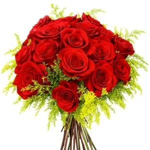 Buquê 15 Rosas Colombianas