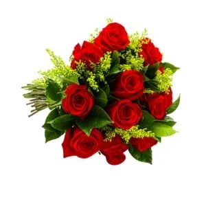 Buquê de 12 Rosas Vermelha