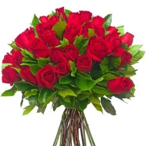 Buquê de 50 Rosas Vermelha