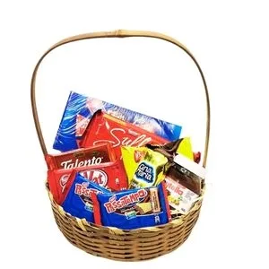 Cesta de Chocolate com amor