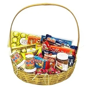 Cesta de chocolate Super Luxo