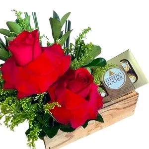 Rosas Colombianas e Chocolates