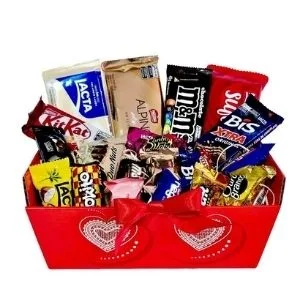 Cesta Mimo de Chocolates