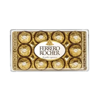 Caixa de Bombons Ferrero Rocher 12 Unidades 150g