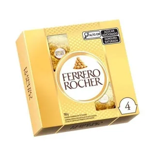 Caixa de Bombons Ferrero Rocher 50g
