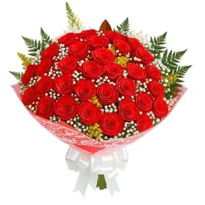 Buquê com 36 Rosas Vermelha