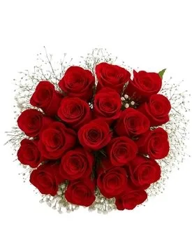 Buquê com 19 Rosas