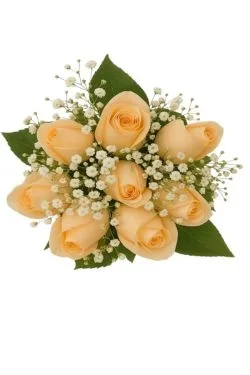 Buquê de Rosas Champanhe