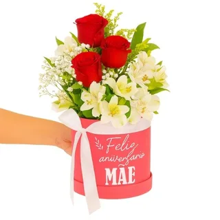 Box Feliz Aniversário Mãe