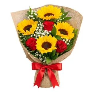 Rosas e Girassóis