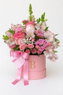 Box de Flores Mistas Rosa