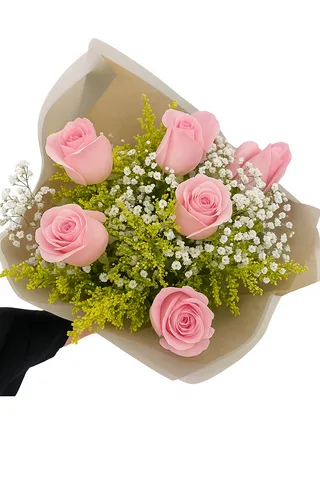 Buquê de 6 Rosas Vânia