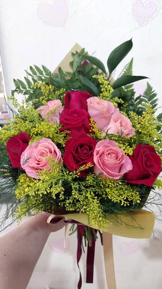 Buquê 10 Rosas