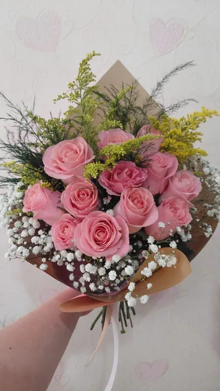 Buquê 12 Rosas