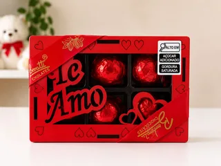 CAIXA CHOCOLATES TE AMO