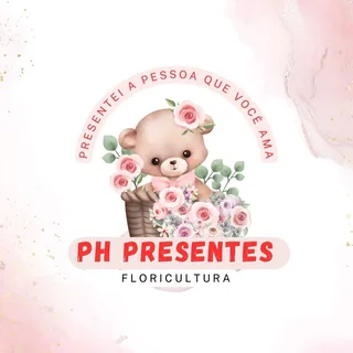 Logo da vitrine PH presentes e floricultura