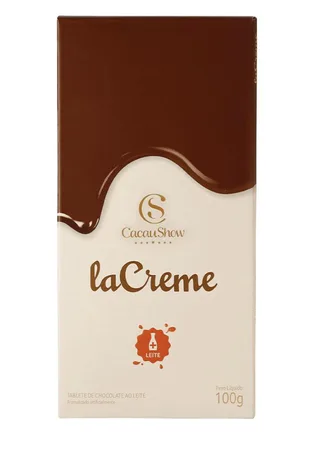 Barra de Chocolate La Creme - Chocolate ao Leite