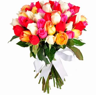 Bouquet 30 Rosas Coloridas