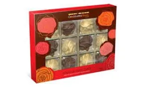 Caixa de Rosas Chocolate