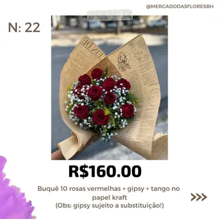 Buquê de rosas e flores do campo